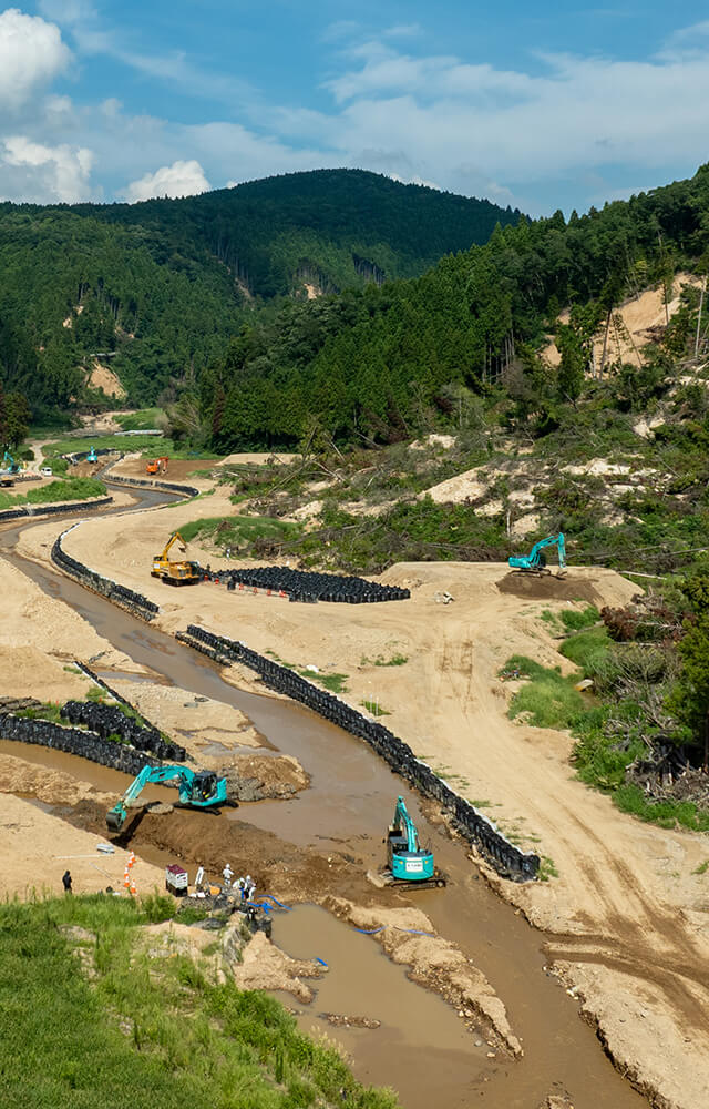 土木工事・災害復旧工事・耐震補強工事なら広島県三原市の黒田建設工業
